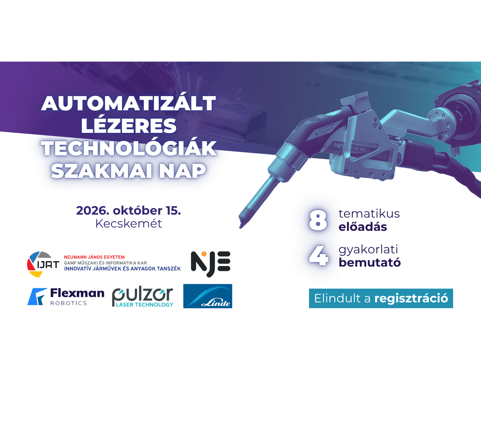 Automatizált Lézeres Technológiák Szakmai Nap