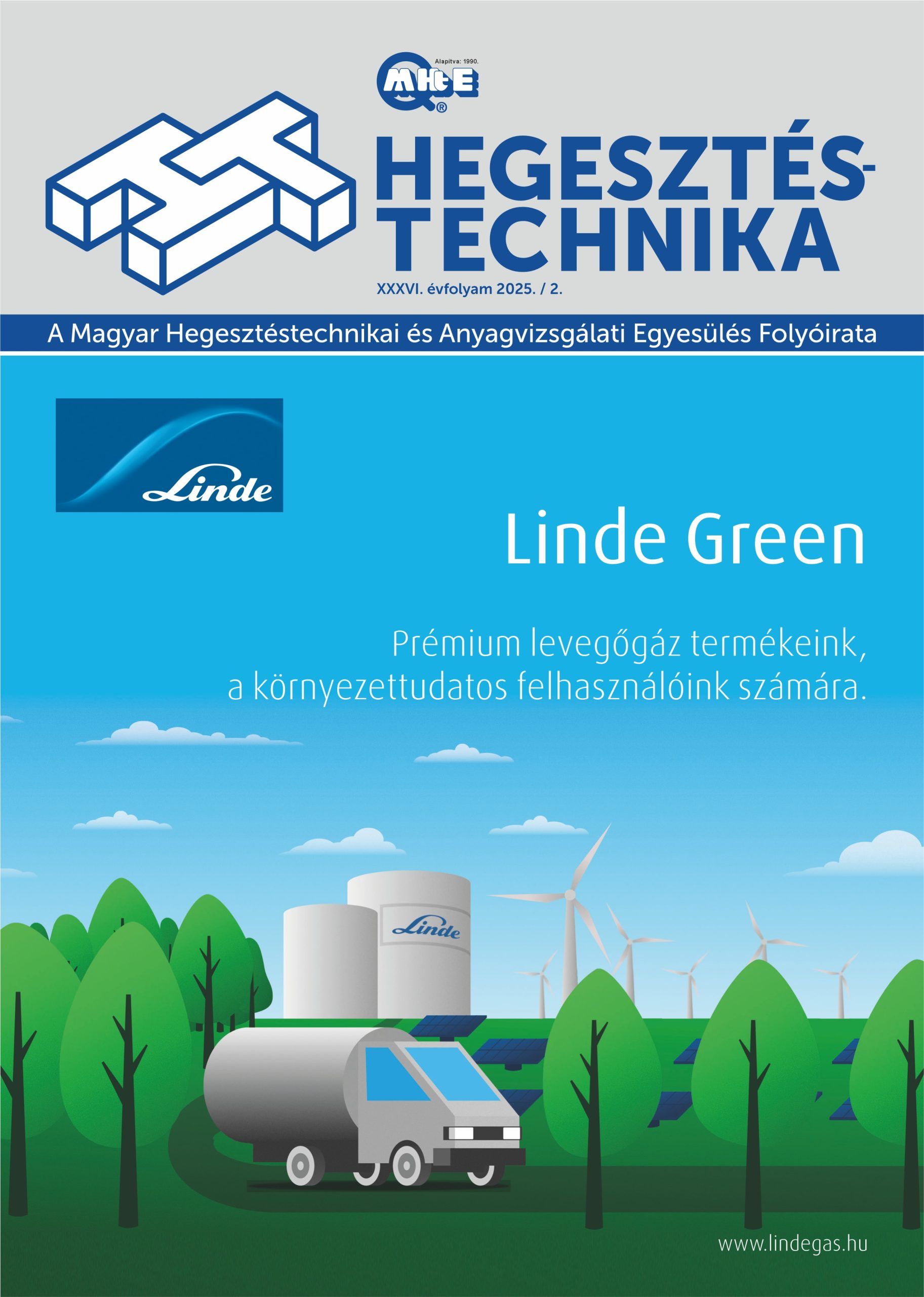 Megjelent a Hegesztéstechnika 2025. 2. száma