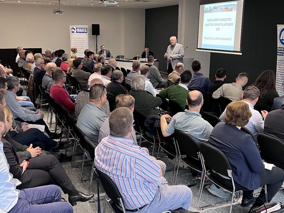 Vasútijármű Hegesztési Ankét és Tapasztalatcsere 2023